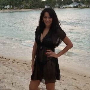 BECCA Black Sheer Swim Coverup